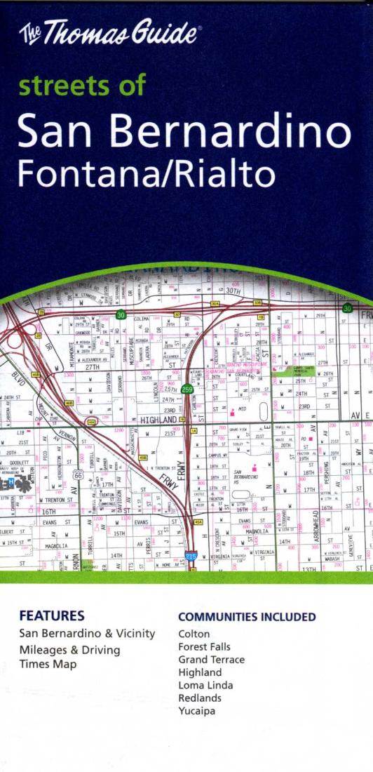 San Bernardino City Map