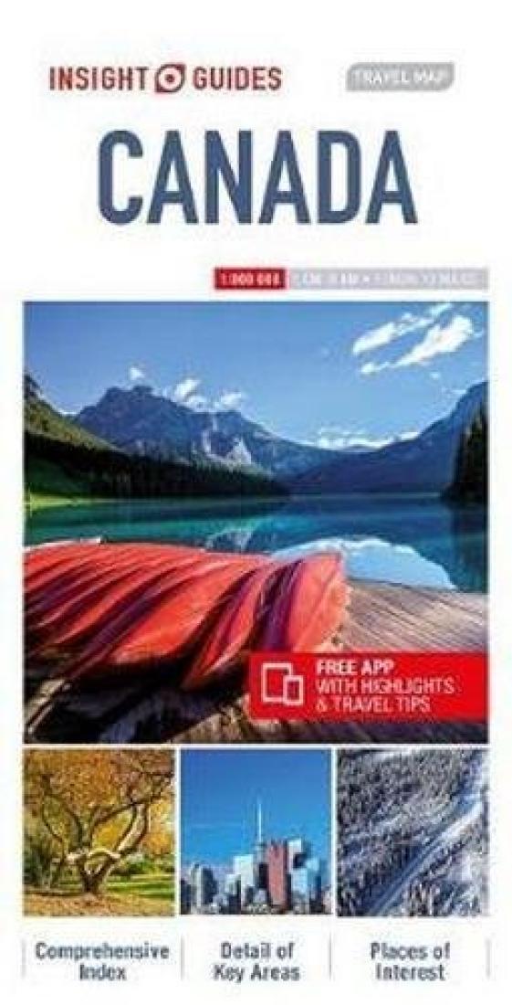 Canada : Insight Guides Travel Map