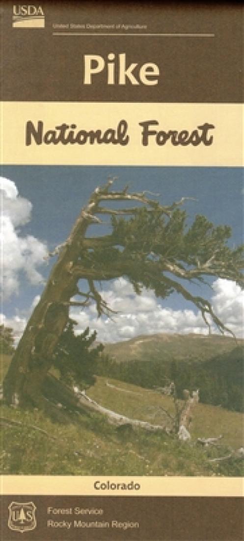 Pike National Forest Visitor Map