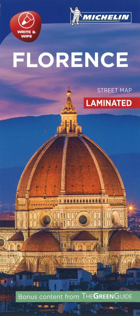 Florence city map : Laminated