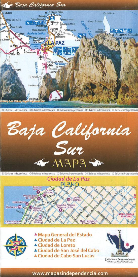 Baja California Sur Map