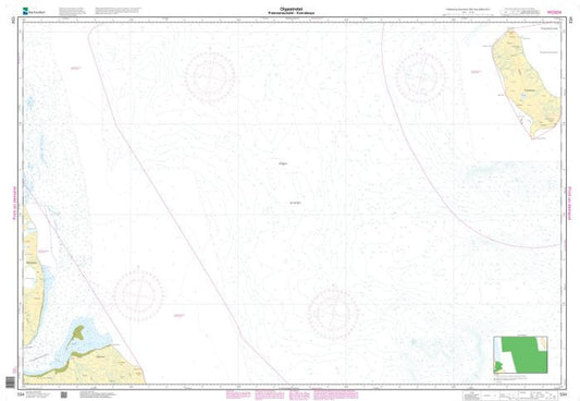 Olgastretet. Freemansundet - Svenskøya - 534 - Norway Kartverket Nautical Charts
