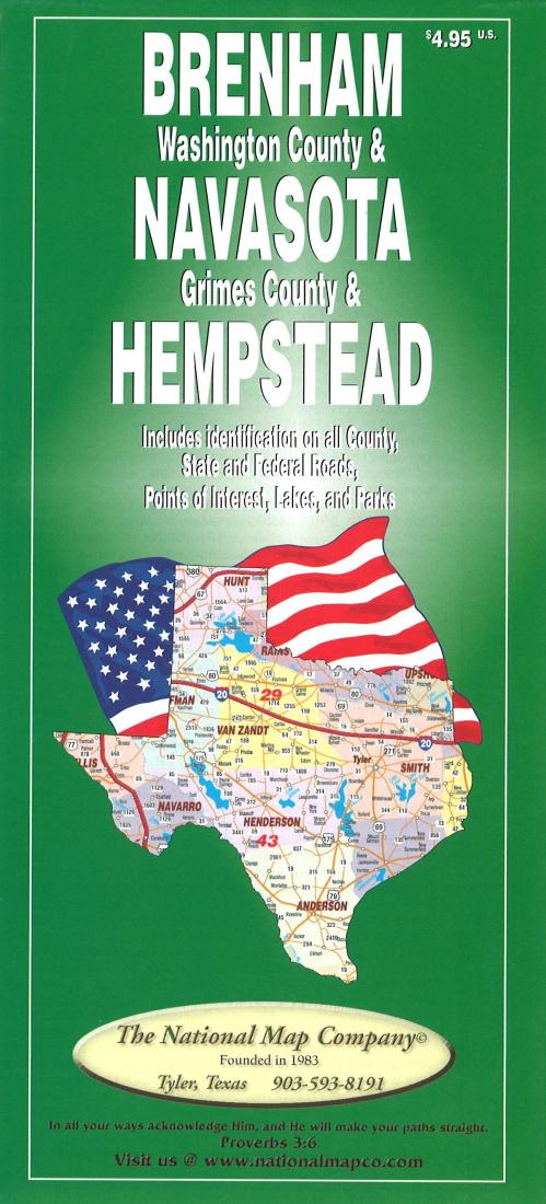 Brenham, Washington County & Navasota, Grimes County & Hempstead