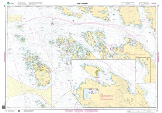 Fedje - Mongstad - 483 - Norway Kartverket Nautical Charts
