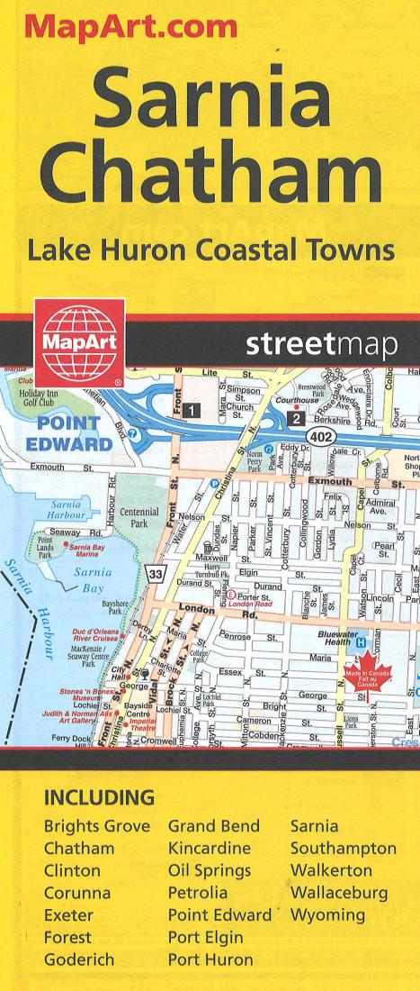 Sarnia/Chatham Map