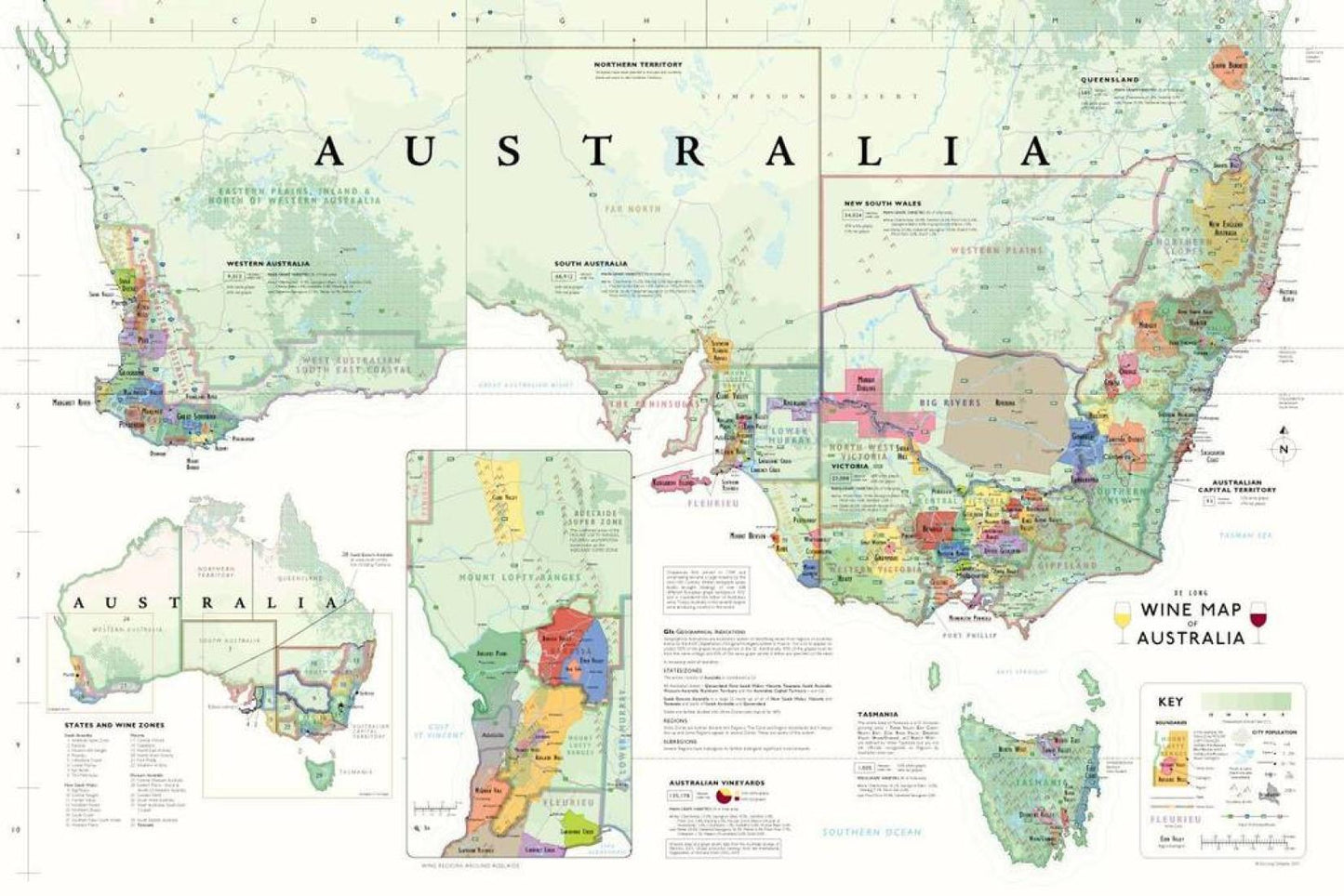 Wine Map of Australia