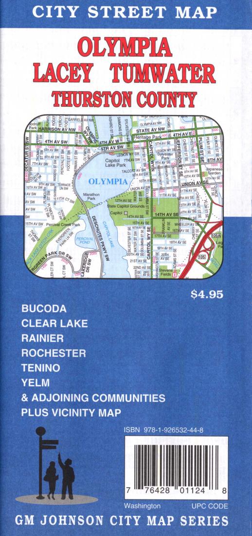 Olympia : Lacey : Tumwater : Thurston County : city street map