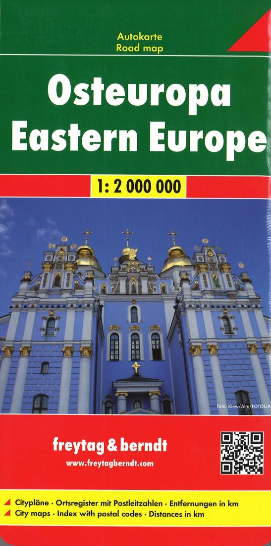 Eastern Europe : road map 1:2 000 000