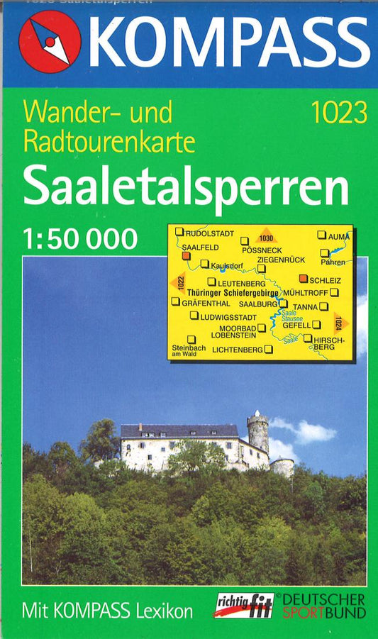 Saaletalsperren Hiking Map & Guide