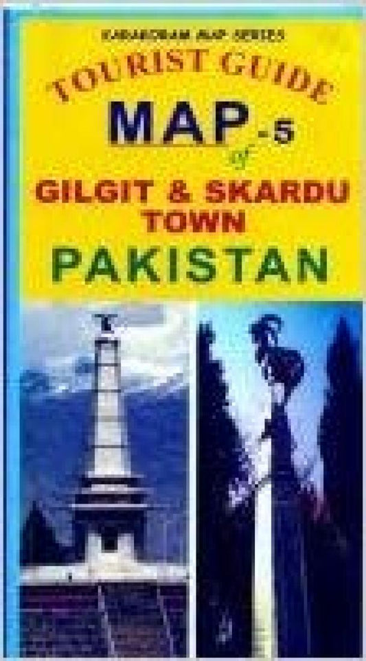 Tourist Guide Map of Gilgit & Skardu Town