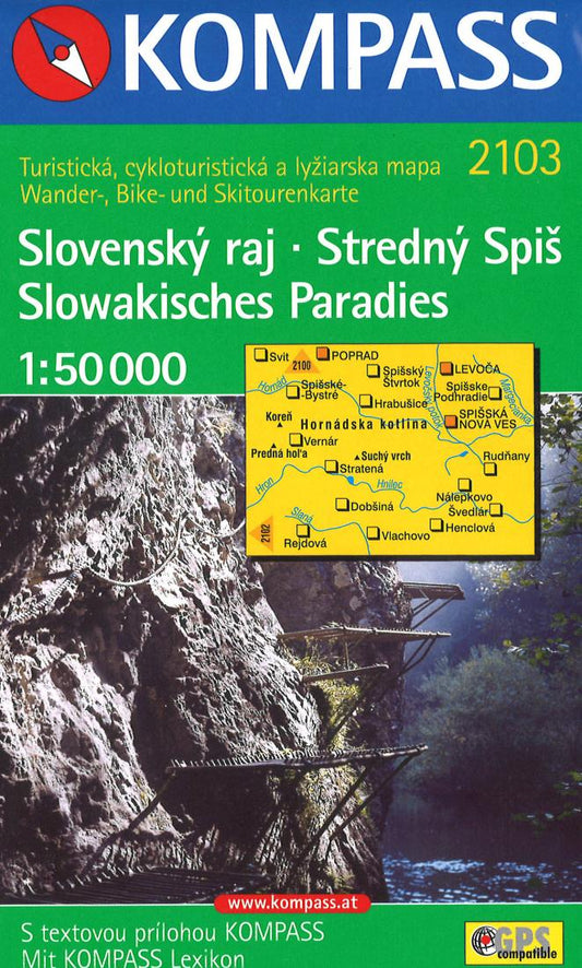 Slovenský raj - Stredný Spiš - Slowakisches Paradies