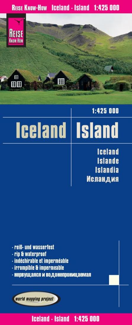 Island 1:425 000 = Iceland 1:425 000 = Islande 1:425 000 = Islandia 1:425 000 1:425 000