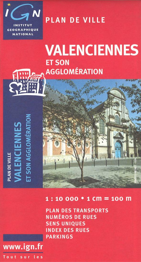 Valenciennes City Map