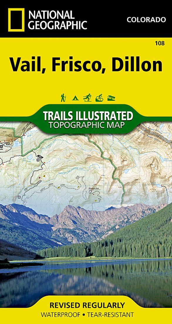 Vail, Frisco, Dillon : Trails illustrated : topographic map