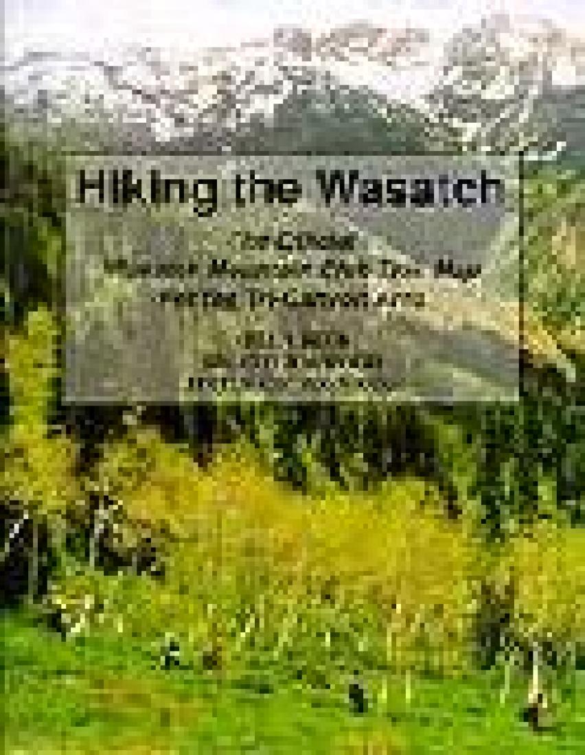 Hiking the Wasatch Topographic Map