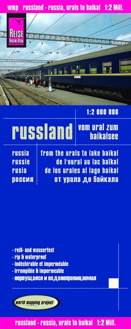 Russland vom Ural zum Baikalsee = Russia from the Urals to Lake Baikal = Russie de lOural au Lac Baikal = Rusia de los Urales al lLgo Baikal