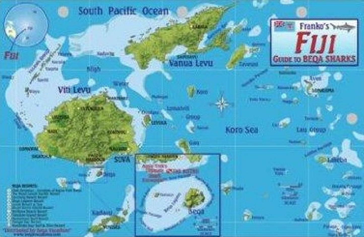 Franko's Fiji : guide to Beqa sharks