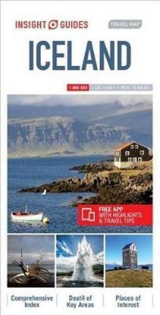 Iceland : Insight Guides Travel Map