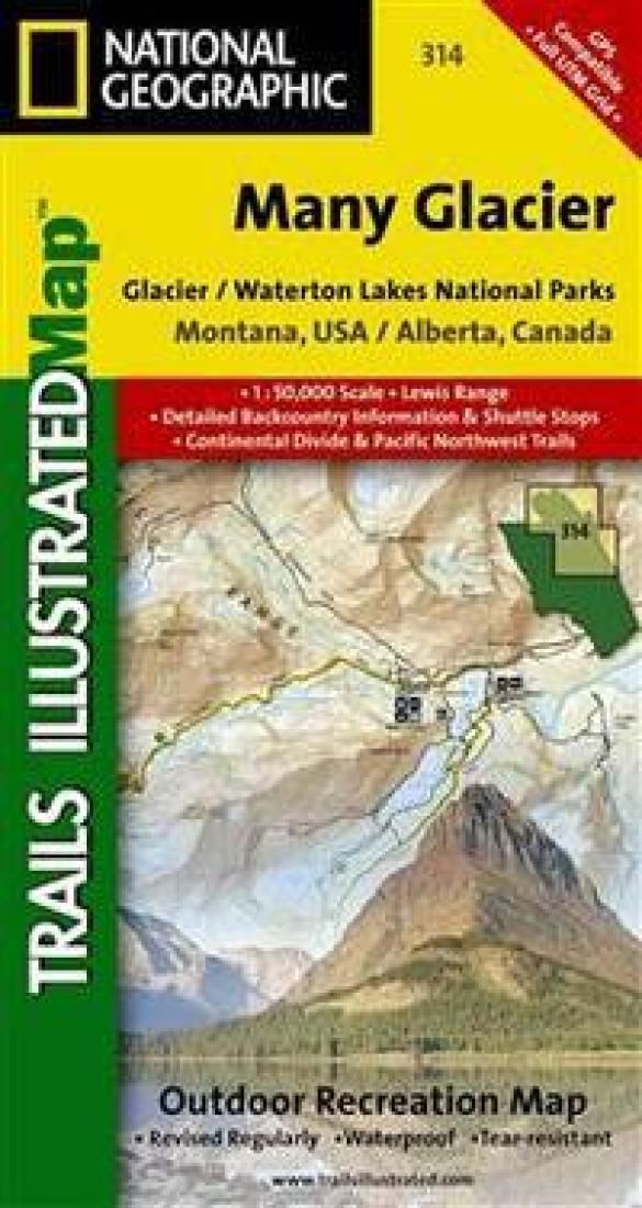 Many Glacier : Glacier/Waterton Lakes National Parks : Montana, USA/Alberta, Canada