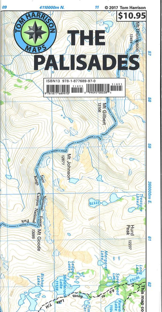 The Palisades trail map