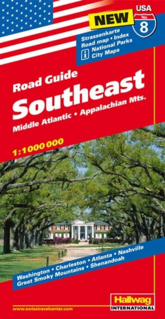 Southeast : middle Atlantic : Applachian Mts. : road guide