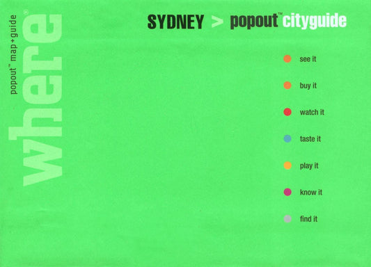 Sydney : popout cityguide