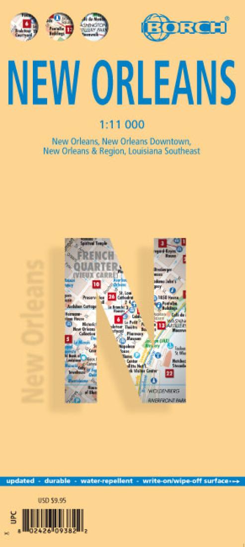 New Orleans City Map