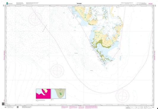 Sørkapp - 527 - Norway Kartverket Nautical Charts