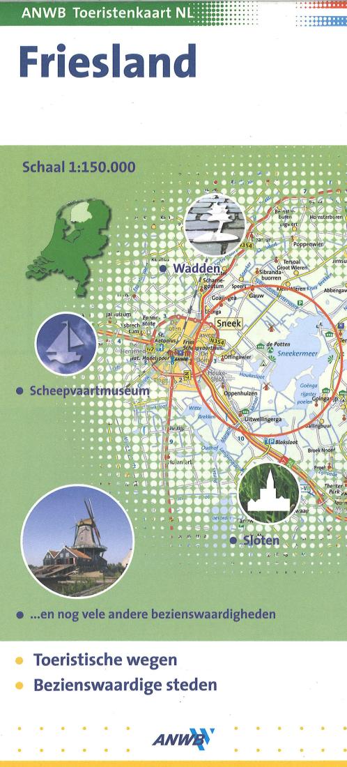 Friesland Province Map
