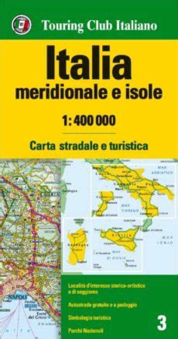 Italia : meridionale e isole : 1:400 000