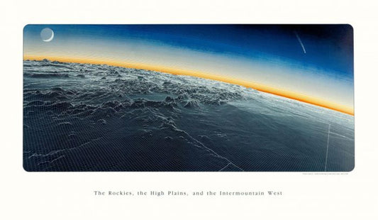 Rockies, High Plains, & intermountain west [fishnet plot, small, 24x42]