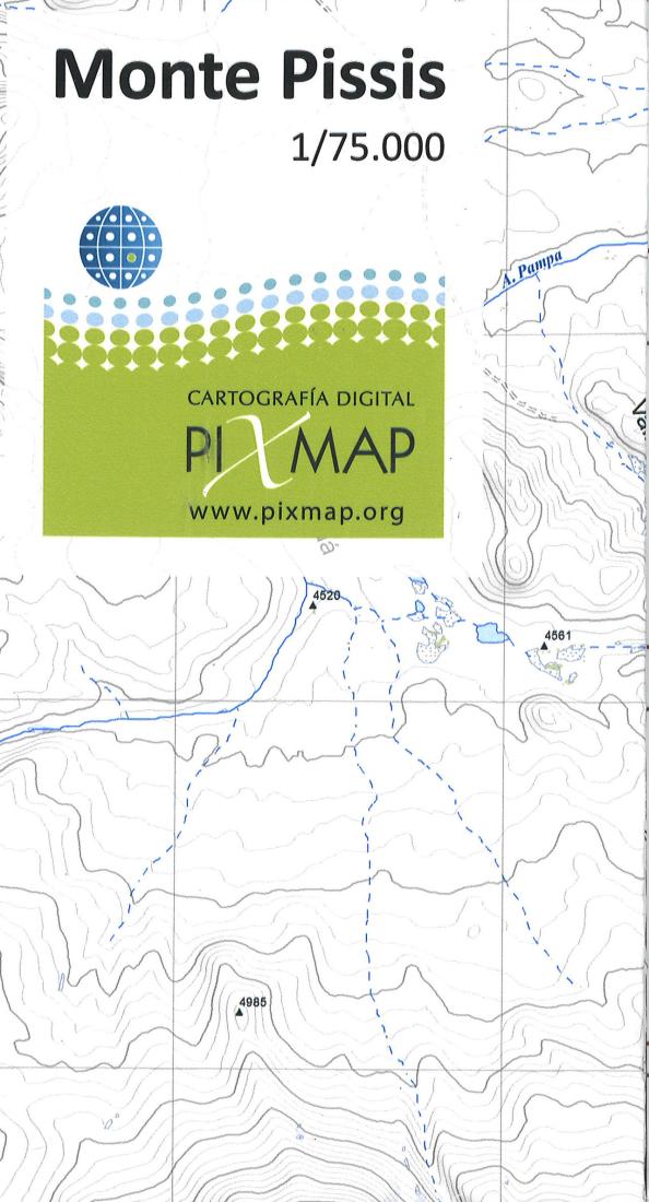 Monte Pissis Hiking Map