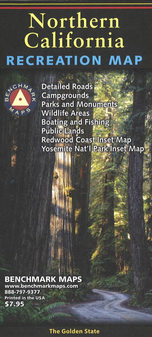 Northern California : recreation map : The Golden State