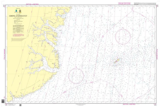 Grønlandshavet - 315 - Norway Kartverket Nautical Charts