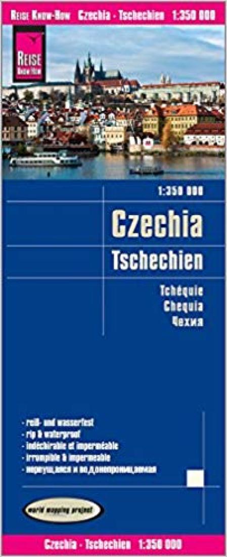 Tschechien : 1:350 000 = Czech Republic : 1:350 000 = République Tchèque : 1:350 000 = República Checa : 1:350 000