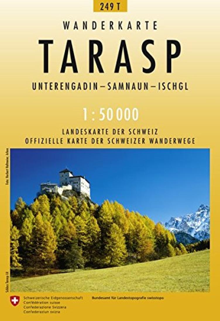 Tarasp : Switzerland 1:50,000 Topographic Hiking Series #249T