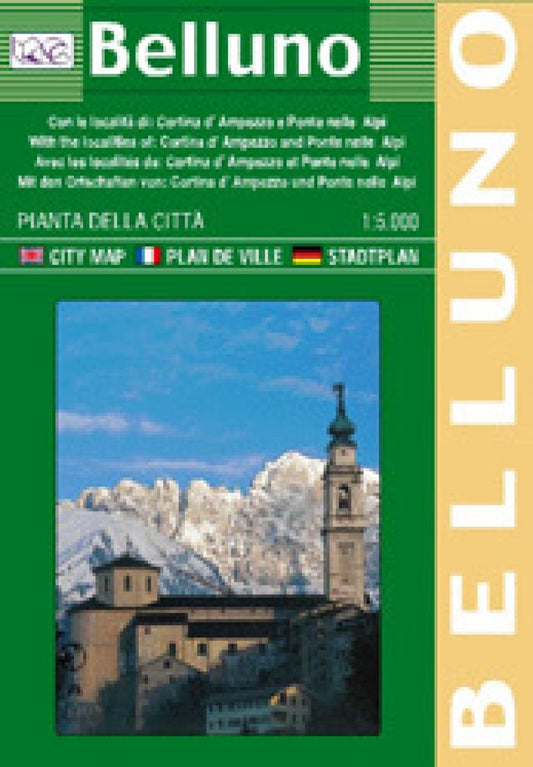 Belluno : pianta della citta : 1:5,000