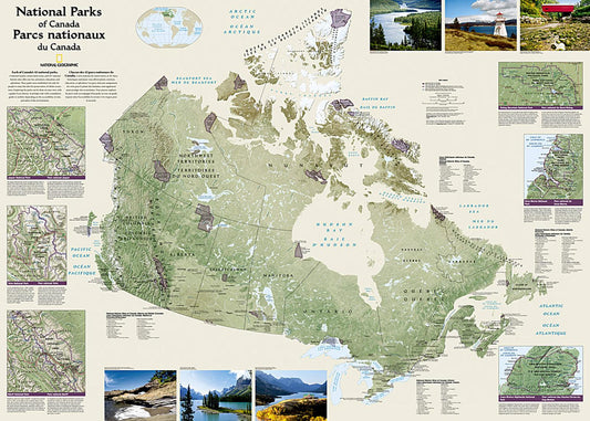 Canada National Parks [Laminated]