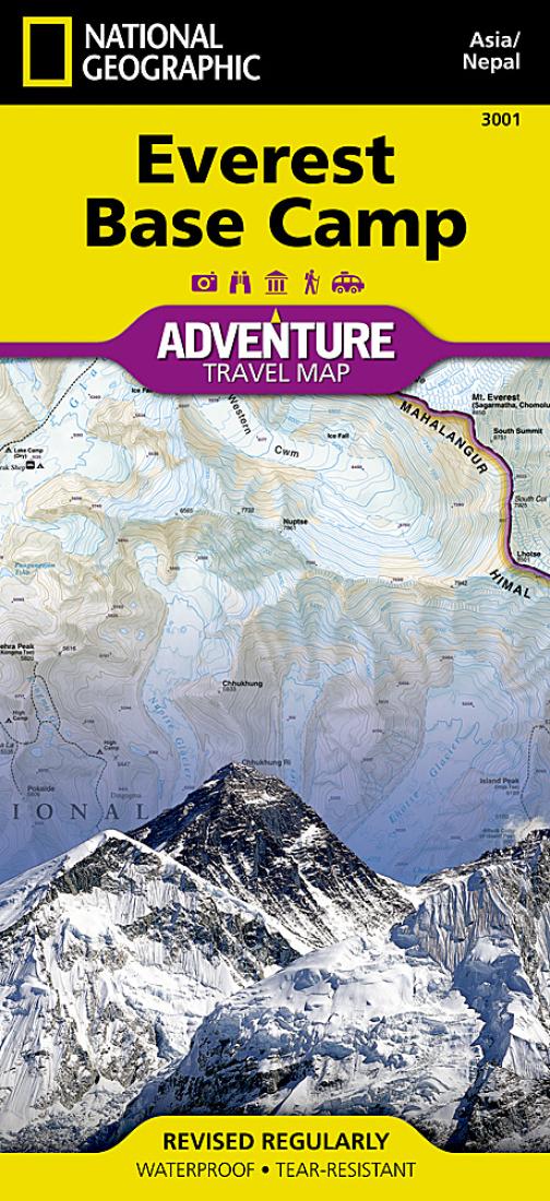 Everest Base Camp, Nepal, Adventure Map 3001