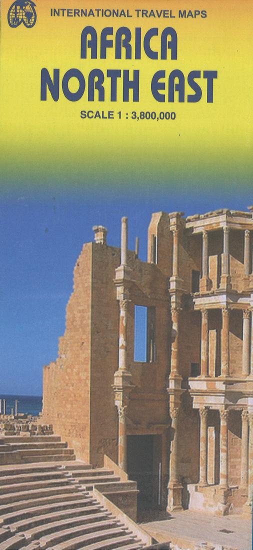 Africa North East Travel Map