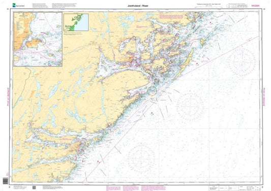 Jomfruland - Risør - 6 - Norway Kartverket Nautical Charts