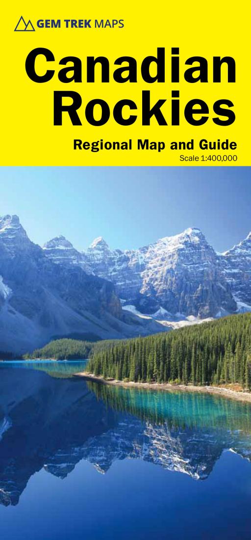 Canadian Rockies Driving Map