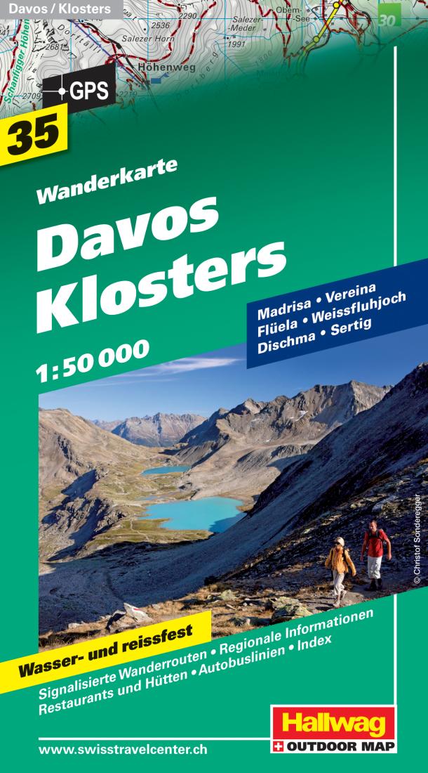 Davos Klosters : wanderkarte : 35