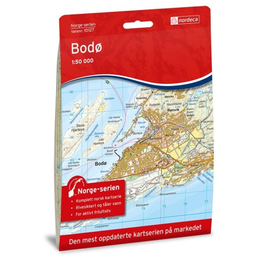 Bodo, 1:50,000 topo map, sheet #10127