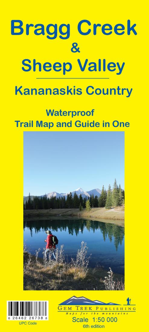 Bragg Creek & Sheep Valley Map (Kananaskis Country)