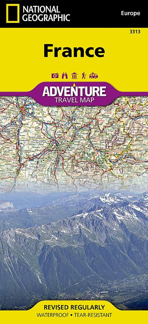 France Adventure Map 3313