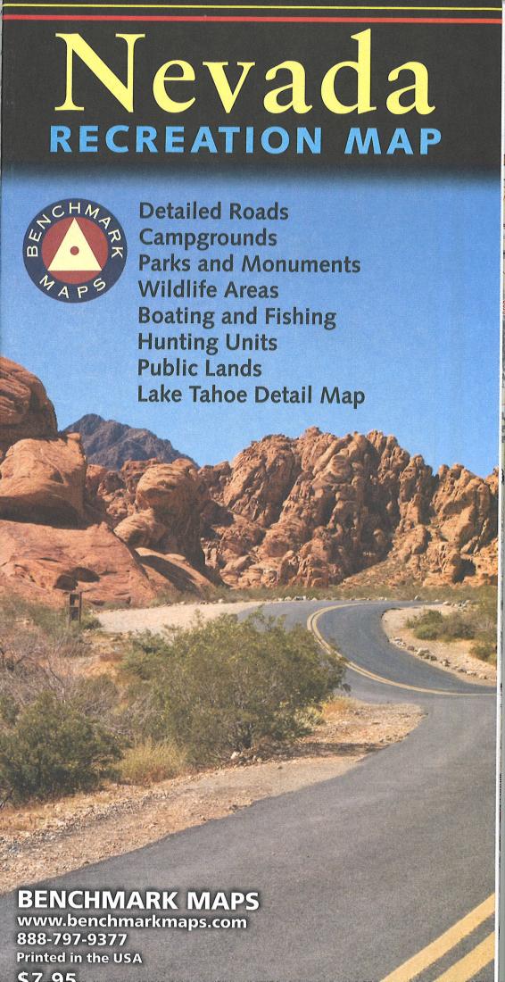 Nevada : recreation map