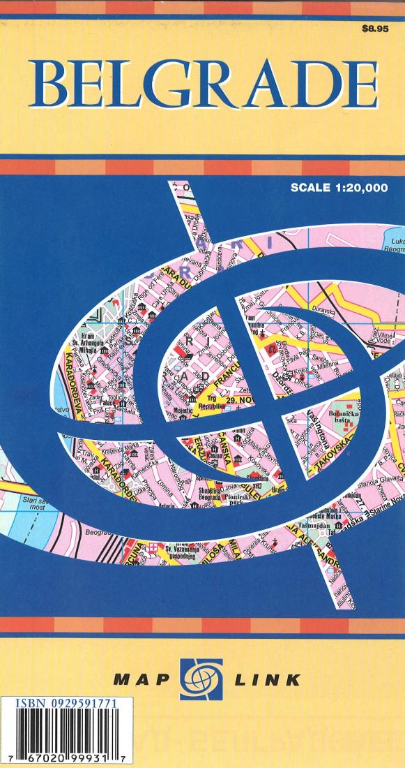 Belgrade City Map