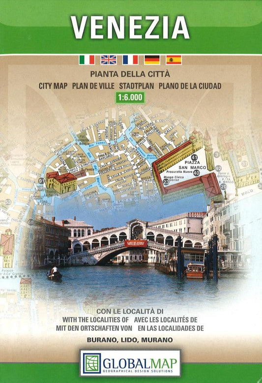 Venezia : pianta della citta