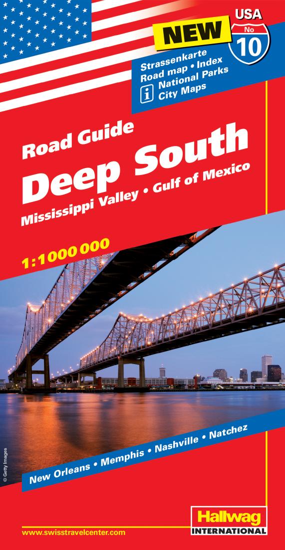 Deep South : Mississippi Valley : Gulf of Mexico : road guide